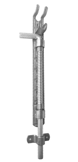 Zástrč brány s pružinou, Zn, L315mm