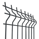Zváraný plotový panel 3D ZnPVC 2500x2030x4mm antracit