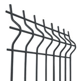 Zváraný plotový panel 3D ZnPVC 2500x1730x4mm antracit