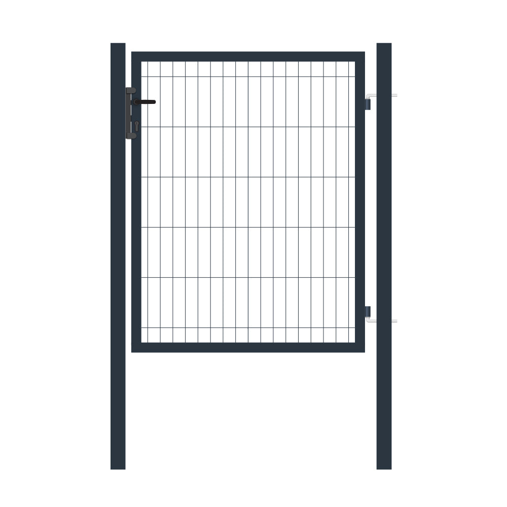 Bránka 1kr. SQUARE ZnPVC 1000x1200mm antracit