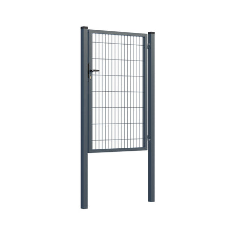 Bránka 1kr. SQUARE ZnPVC 1000x1500mm, antracit