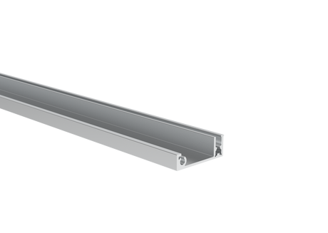 Hliníkový plotový adaptér pre výplne - 6000mm krycia lišta