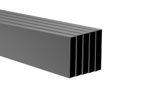 Aluminum fence infill 20x100 - 5x3.0 m – Anthracite RAL 7016