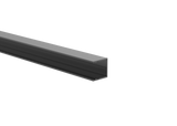 Aluminium fence adapter for 20 mm panels and facade system, 25 × 25 – 6.0 m – Anthracite RAL 7016