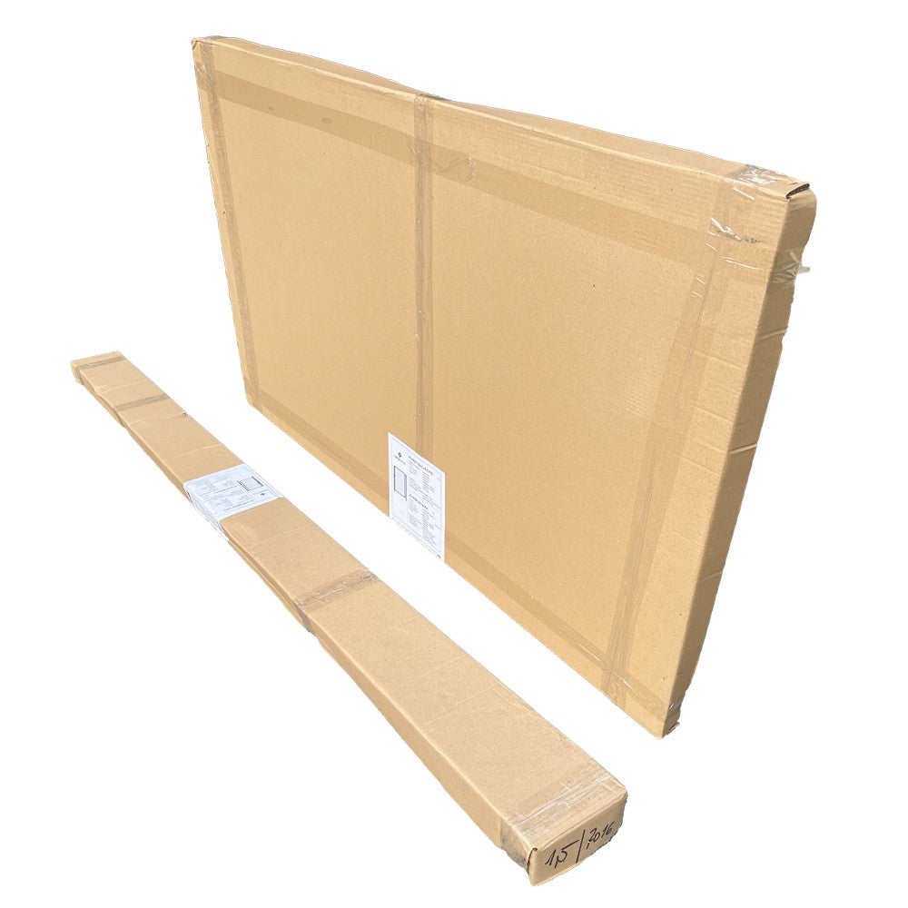 Bránka 1kr. 2D BOX ZnPVC 1000x1800mm RAL 6005 zelená