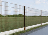 Stĺpik 60x40mm ZnPVC 2000mm hnedá