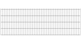 Welded fence panel N2D 2500x830mm D5/4/5mm anthracite