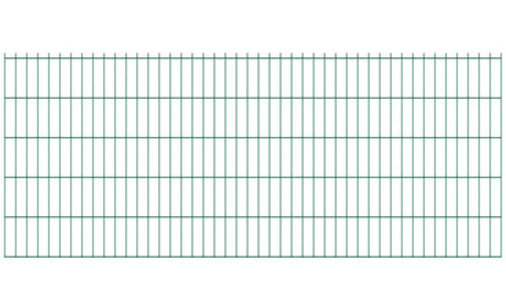 Zváraný plotový panel N2D 2500x1030mm D5/4/5mm zelená
