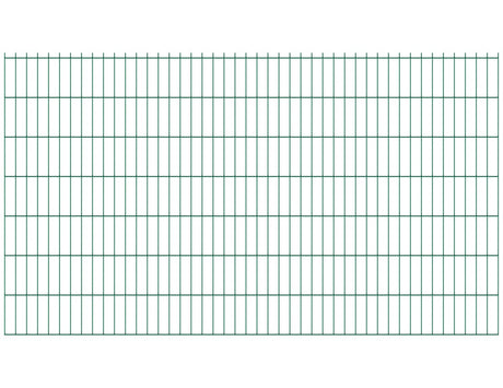 Zváraný plotový panel N2D 2500x1430mm D5/4/5mm zelená