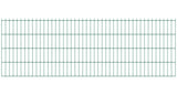 Welded fence panel N2D 2500x830mm D5/4/5mm green