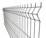 Zváraný plotový panel 3D ZnPVC 2500x1730x4mm antracit