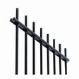 Welded panel fence N2D 2490x1030mm D5/4/5mm,antrac