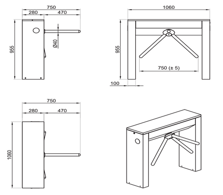 Turniket Tripod