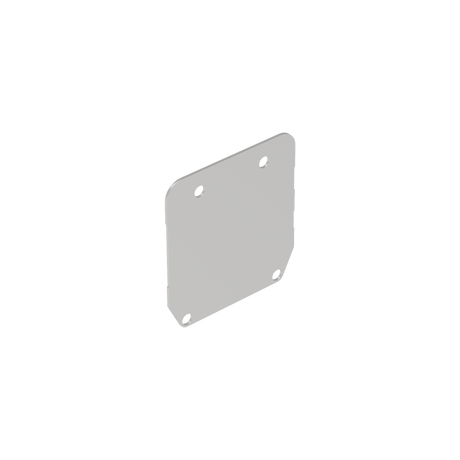 Krytka profilu INOX, profil 90x99mm