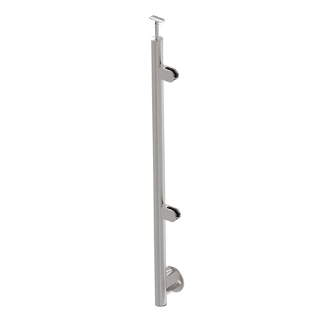 Stainless steel pole - BK, straight AISI316, D42,4