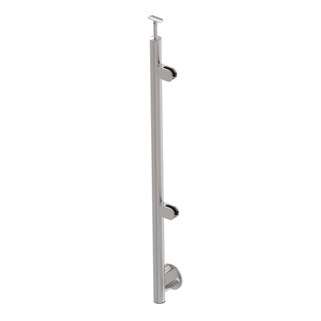 Stainless steel pole - BK, straight AISI316, D42,4