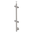 Stainless steel pole - BK, straight AISI316, D42,4