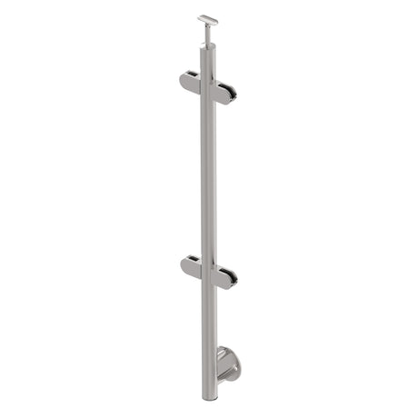 Stainless steel pole - BK, straight AISI316, D42,4