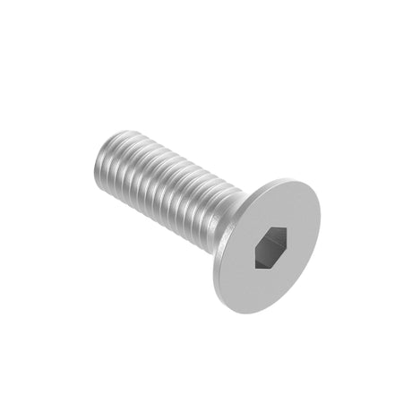 Hexagon socket countersunk head screw, AISI316, M8x100
