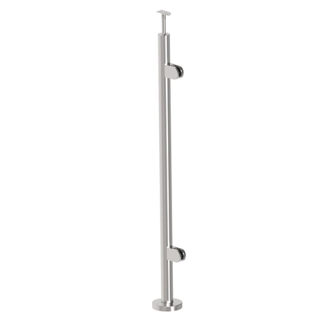 Stainless steel pole, VK-straight, right AISI304,