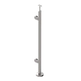 Stainless steel pole, VK-straight AISI316, D42,4/2