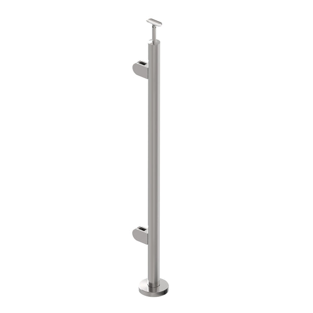 Stainless steel pole, VK-straight AISI316, D42,4/2