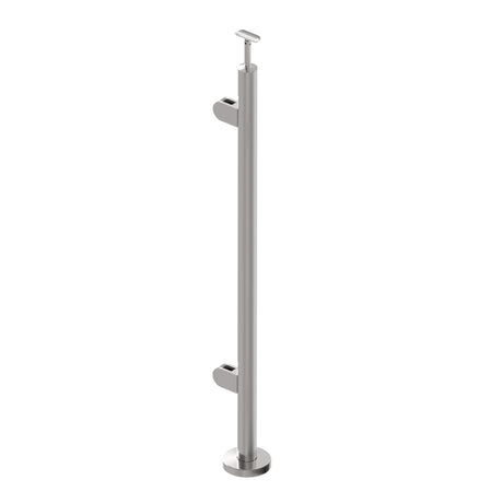 Stainless steel pole, VK-straight, right AISI316,