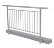 Zábradlie vertikal, BK- rovné AISI304, D42,4/d12ve