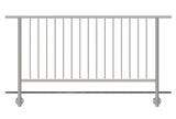 Zábradlie vertikal, BK- rovné AISI304, D42,4/d12ve