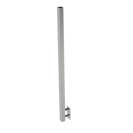 Stĺpik antikor, BK-rovné AISI316, D40x40/H1000mm