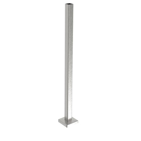 Stĺpik antikor, VK-rovné AISI316, 40x40/H1000mm