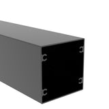 Alumínium kerítésoszlop 100 × 100 mm – 2,5 m – Antracit RAL 7016