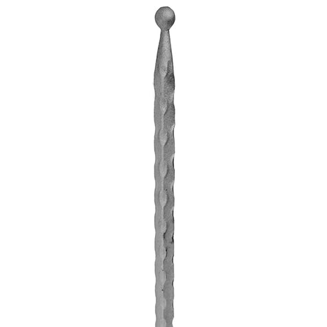 Tyč s guličkou h350, b15, zdobený 12x12mm