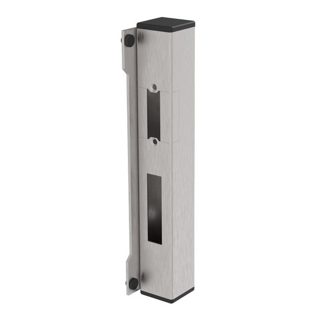 Doraz bránky pre elektromag. zámok uni.,40x40 Inox