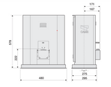 Aut. motor s elektronikou max.3500kg, 400V, mod.6