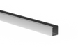 Galvanized C-profile 35 x 35 x 2 mm - 6000