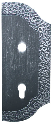 Štítok bránový zdobený pravý 265x105, t3mm, 85mm