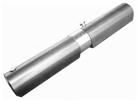 Záves navariteľný s pružinou, INOX, D22, L165mm