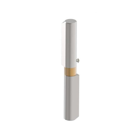 Záves navariteľný s pružinou, INOX, D22, L165mm