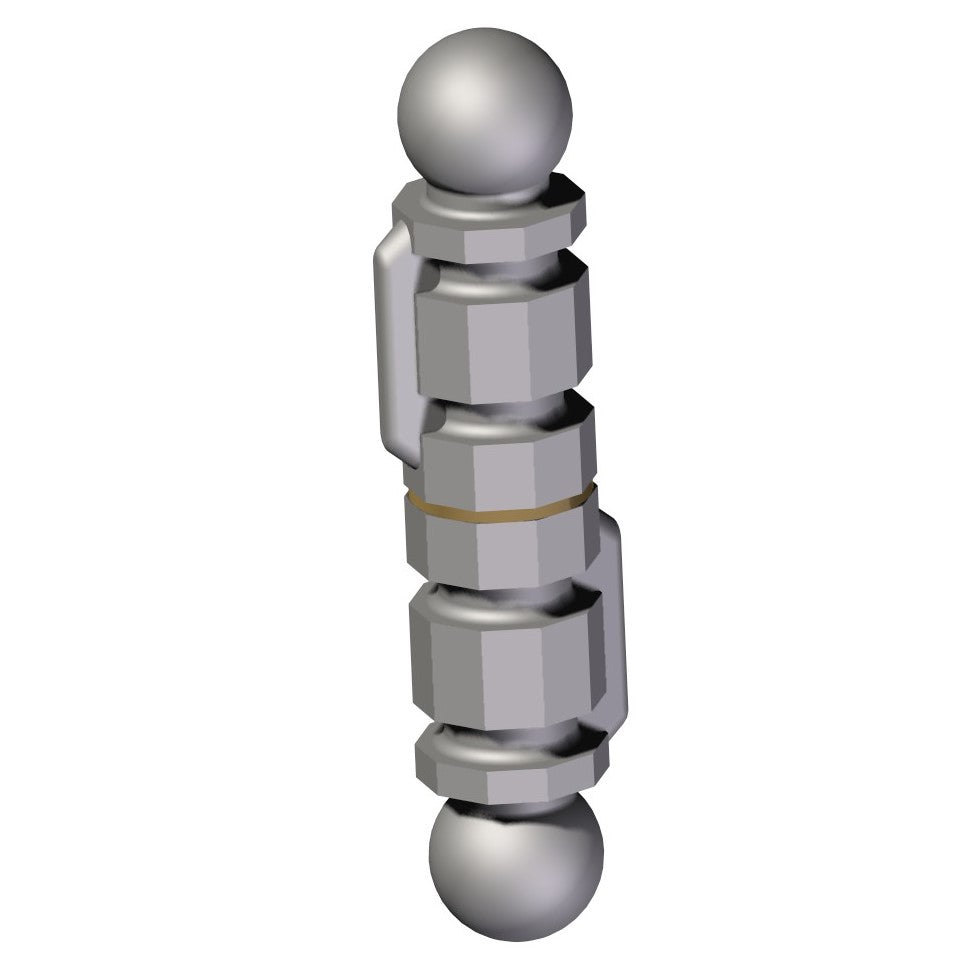 Záves ozdobný D25, L130mm