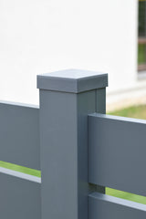 Aluminum post 1850mm, anthracite