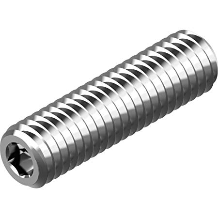Skrutka nastavovacia s plochým koncom, AISI304, M10x45