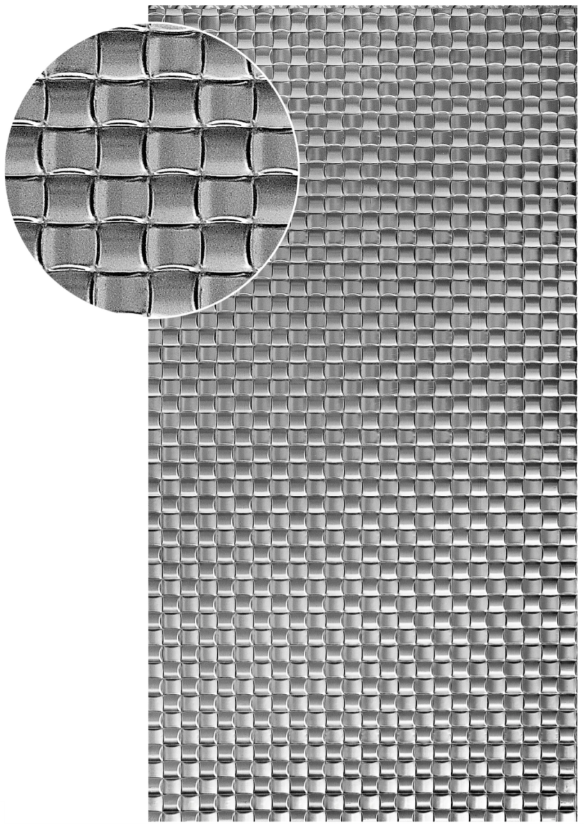 Dizajnový 3D plech, t1,2mm - Zn