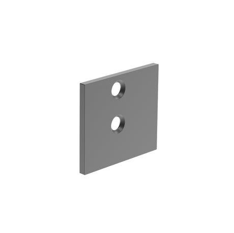 Aluminum cover for panel filler adapter R7016