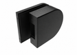 Rozsdam. ívelt zárfogadó GS-BLACK/D-206/S