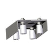 Vedenie horné 4 rolky INOX, 135-175x220mm