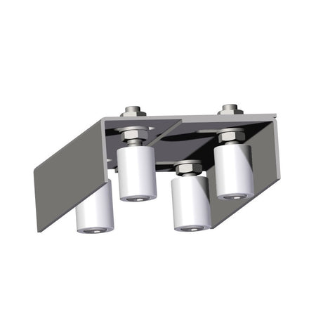 Vedenie horné 4 rolky INOX, 135-175x220mm
