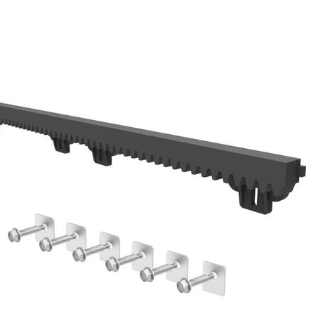 Hrebeň plastový PVC+Fe,27x20mm,L1m,max 1200kg