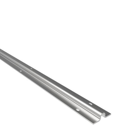 Koľajnička vodiaca spodná-U, INOX, R10, L6000mm