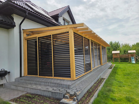 Hliníkové pojazdové kovanie pre posuvné tieniace panely, 3 m profil s nosnosťou 60 kg – SET